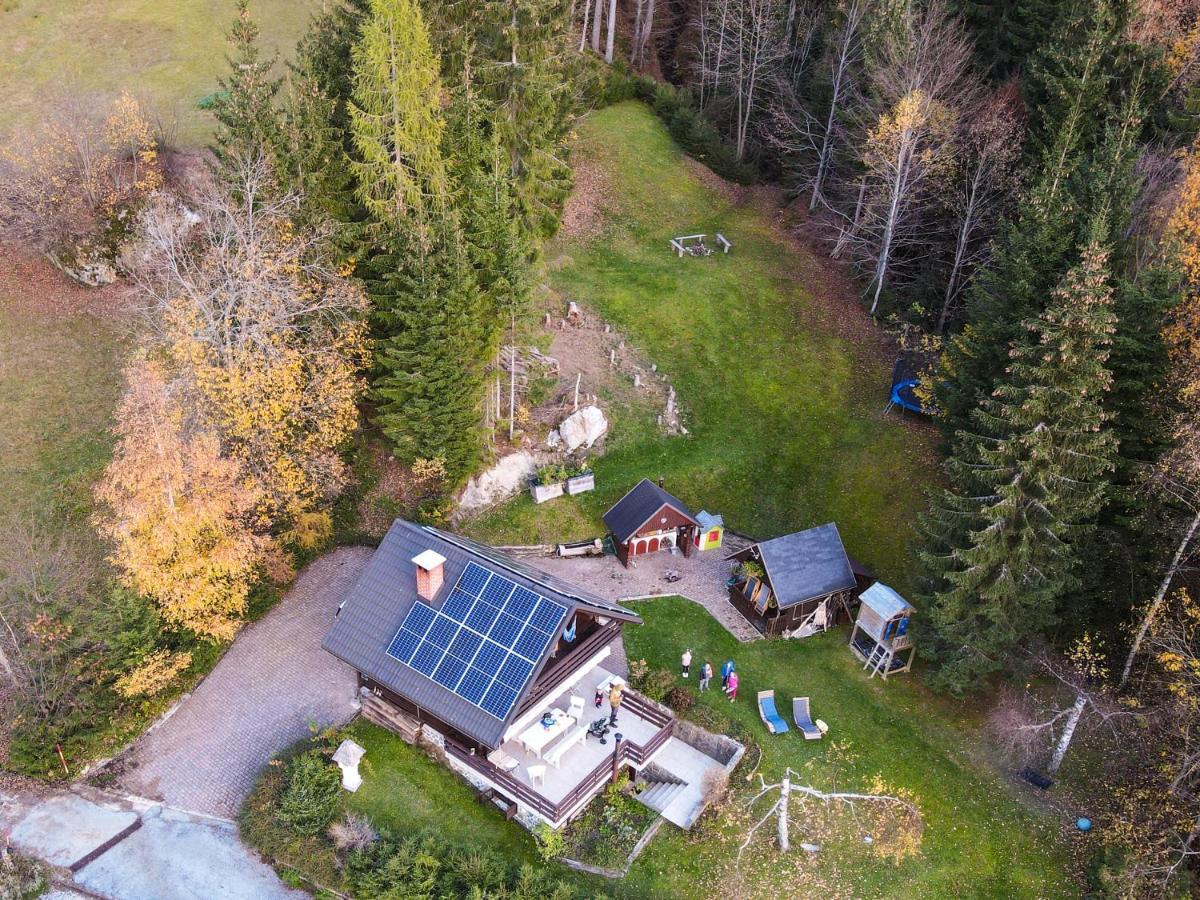 Dwarfs Cabin Overlooking Julian Alps Near Bled Jesenice Exterior foto